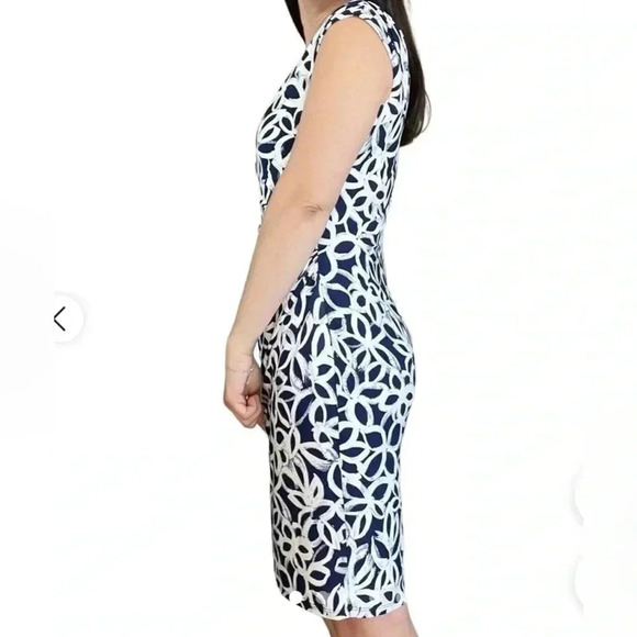 Ralph Lauren  Blue and White Dress size 4P - Picture 4 of 13